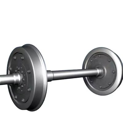 কেনা উত্তোলন ট্রলির জন্য স্টেইনলেস স্টীল যন্ত্রাংশ AAR রেলওয়ে হুইলসেট online manufacture