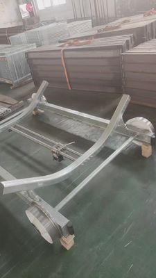 কেনা রেলওয়ে 9 রেলের সাথে সহায়ক গাড়ি ডলি স্ট্যান্ডার্ড 56-1/2 