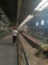 মাইনিং রেলপথ ইস্পাত ট্র্যাক রেল, দিন ক্রেন রেল P24 জিবি স্ট্যান্ডার্ড 93.66 মিমি উচ্চতা