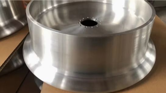 30-60 HRC Road Rail Wheels 300mm Diameter Forging Production with Polymer