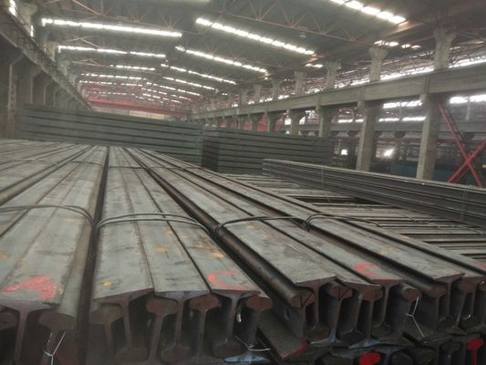 DIN 536 A100 ক্রেন রেল, ট্রেন রেল ইস্পাত 12m 10m আকার 900A উপাদান