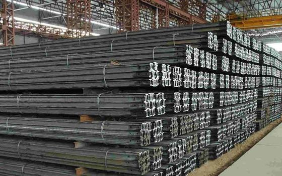 QU120 QU100 স্টিল ক্রেন রেল, স্টিল রেলরোড রেল B T 5055-2014 স্ট্যান্ডার্ড ODM