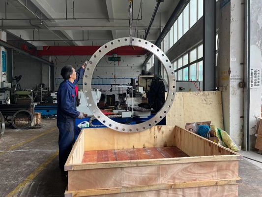 বড় নকল flanges স্টেইনলেস স্টীল কার্বন ইস্পাত পিতল নকল ফ্ল্যাঞ্জ
