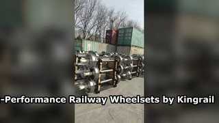 Kingrail দ্বারা উচ্চ-পারফরম্যান্স রেলওয়ে হুইলসেট
